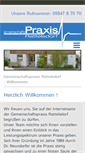 Mobile Screenshot of praxis-rattelsdorf.de